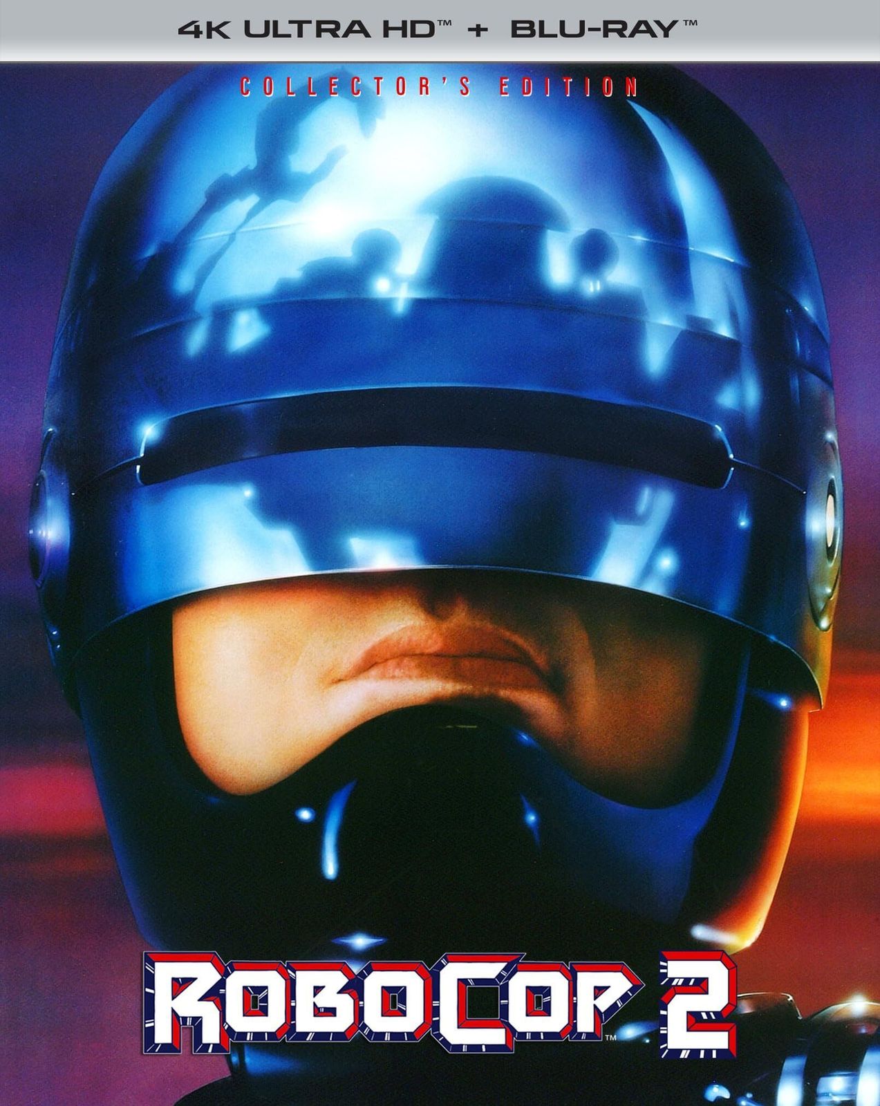 RoboCop 2 4K UHD Blu-ray Slip Cover