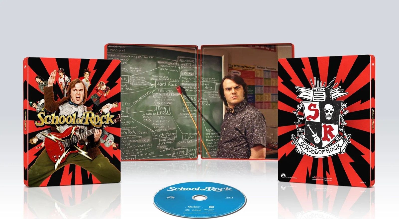 School of Rock Blu-ray Overview Cover