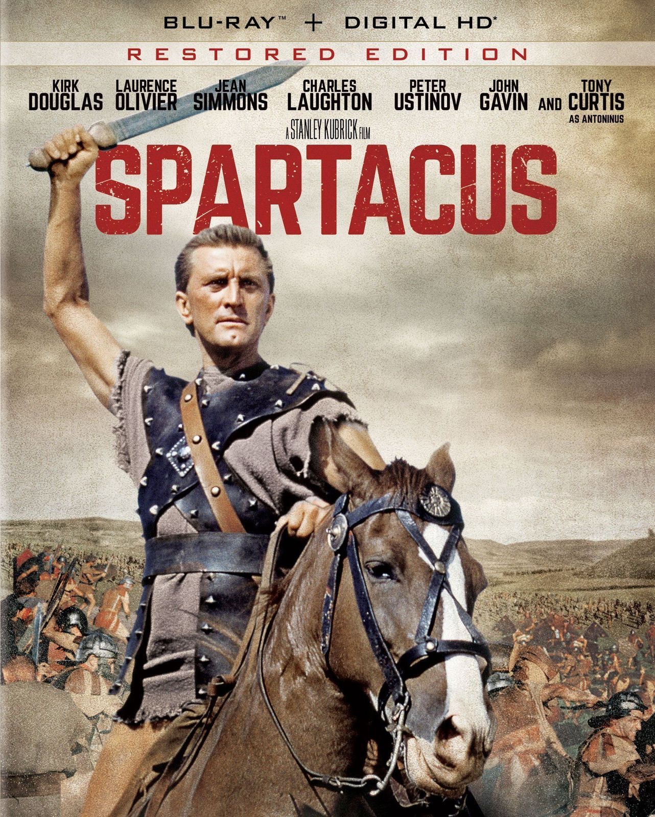 Spartacus Blu-ray Slip Cover