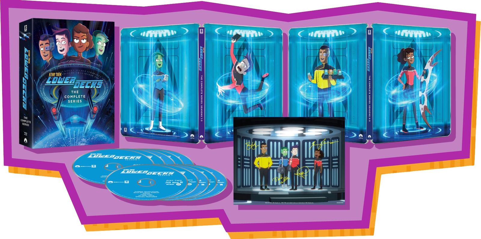 Star Trek: Lower Decks - The Complete Series Blu-ray Overview