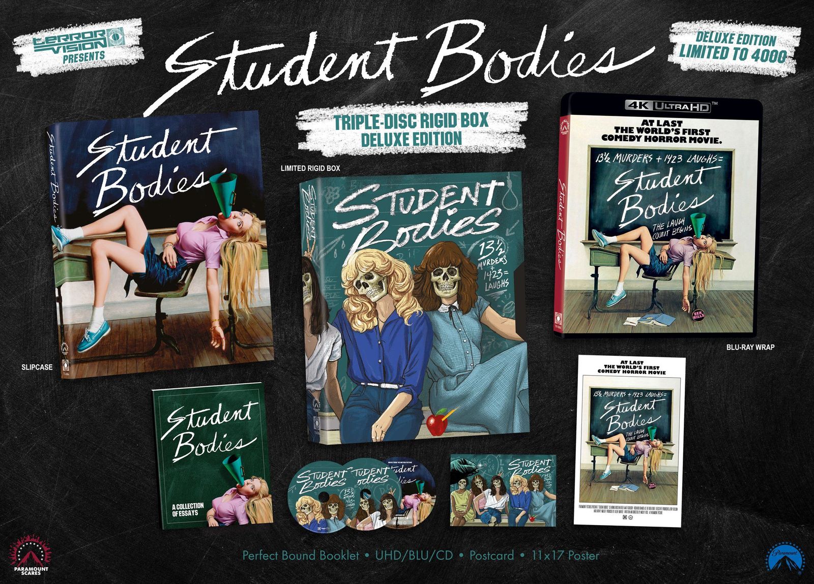 Student Bodies 4K Blu-ray Arrives October from Terror Vision 1
