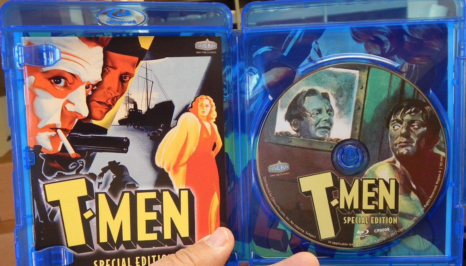 T-Men Blu-ray Overview Cover