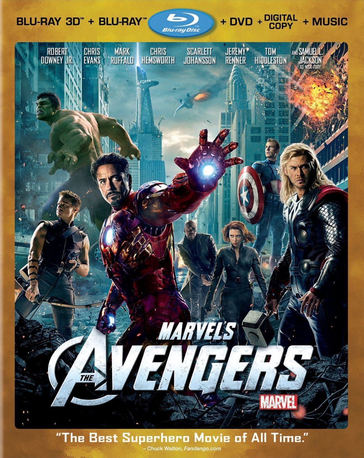 The Avengers Blu-ray Slip Cover