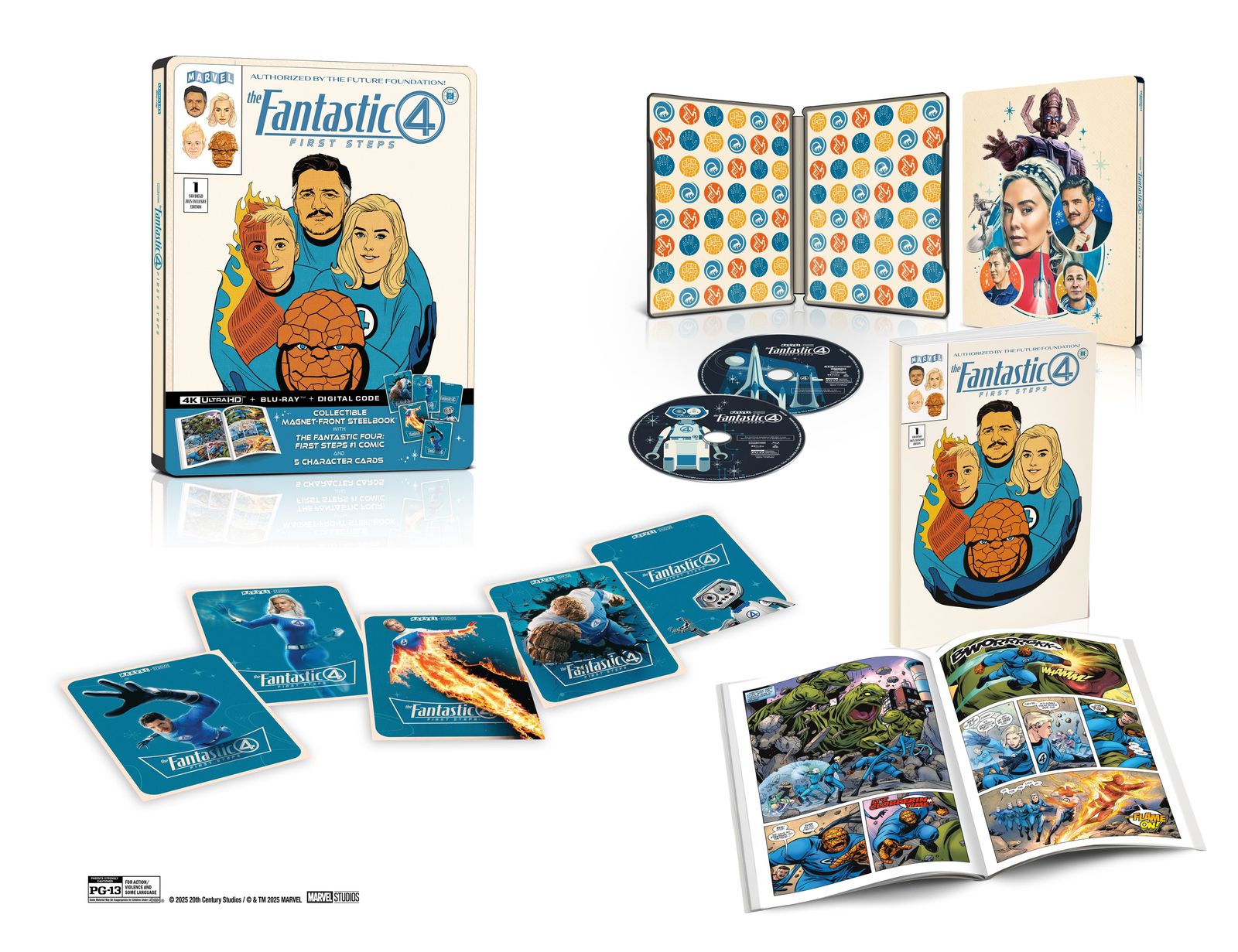 The Fantastic Four: First Steps 4K Blu-ray Arrives Oct 14 from Disney 0