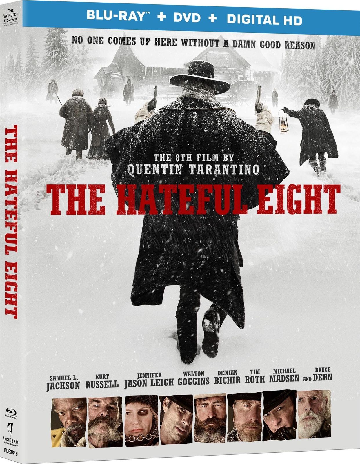 The Hateful Eight Blu-ray Slip Cover