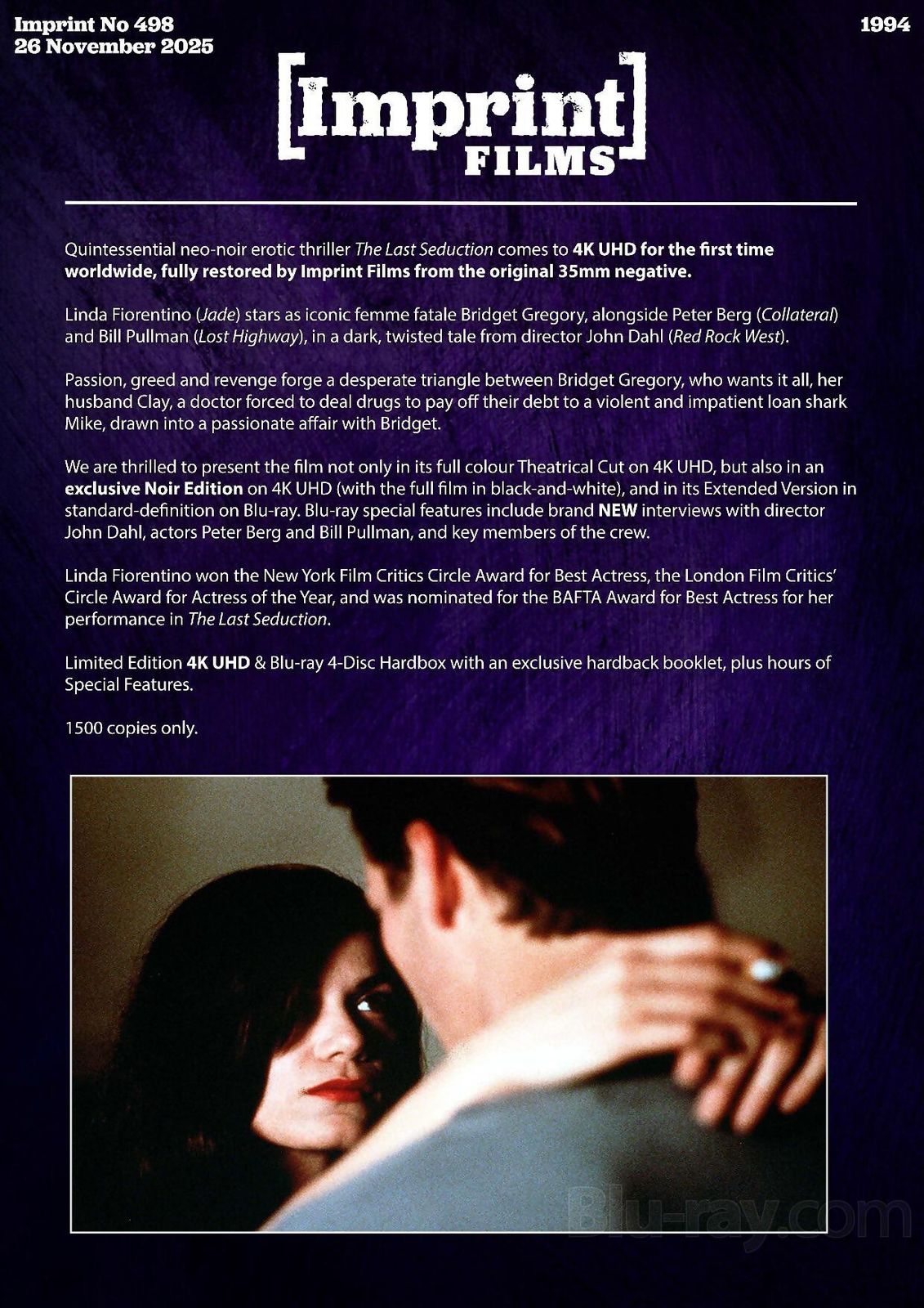 The Last Seduction tbllyy