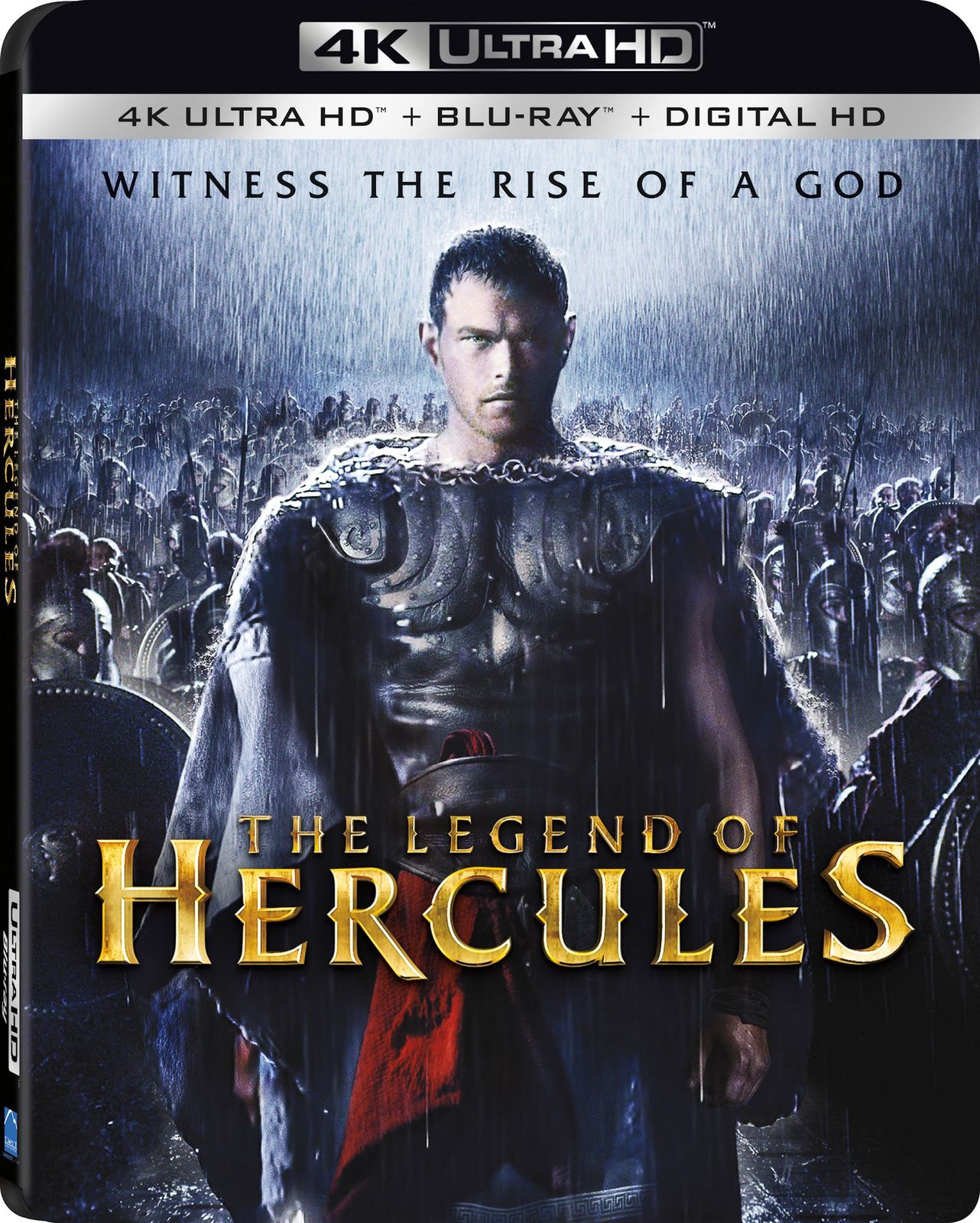 The Legend of Hercules 4K UHD Blu-ray Front Cover