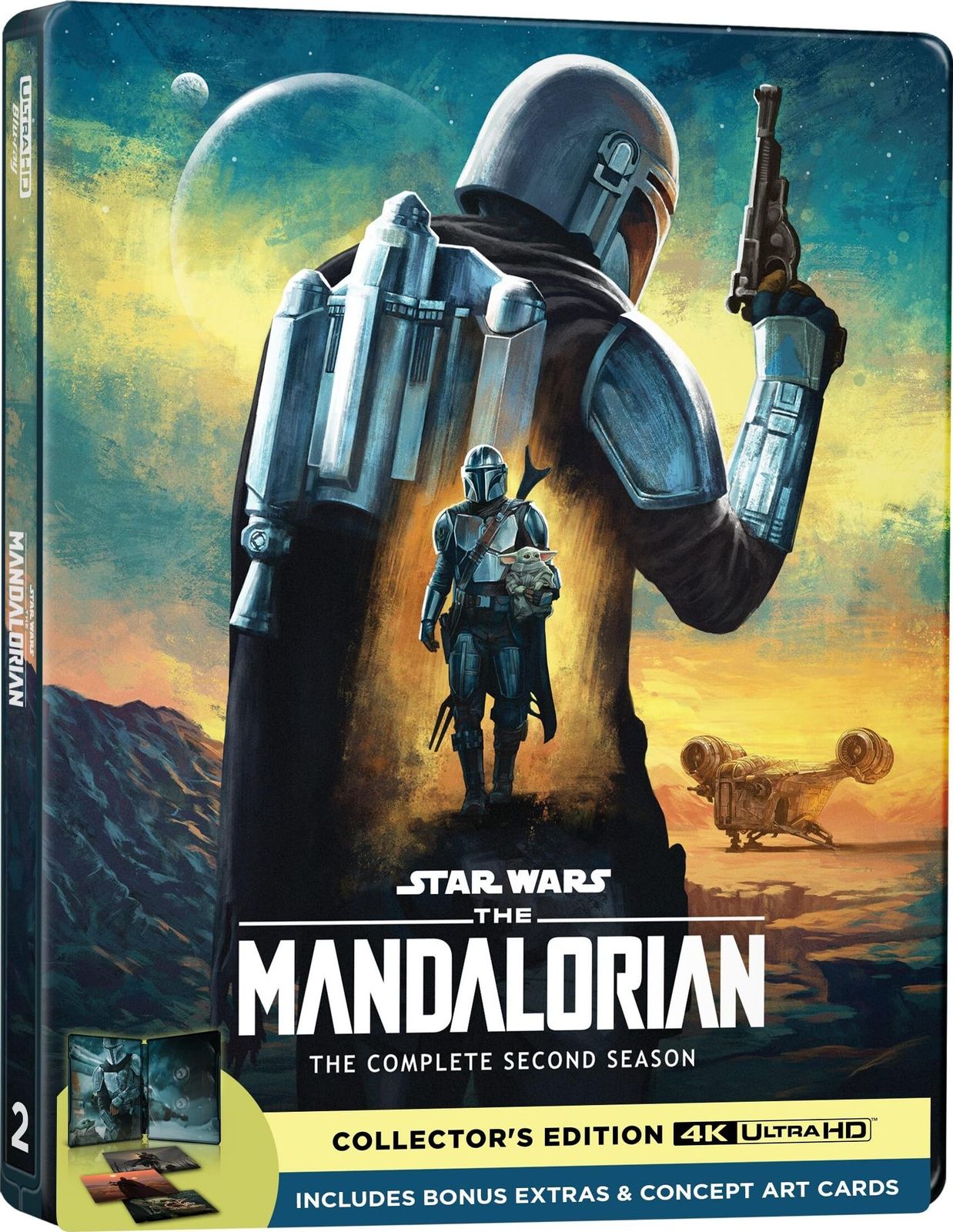 The Mandalorian 4K UHD Blu-ray Front Cover