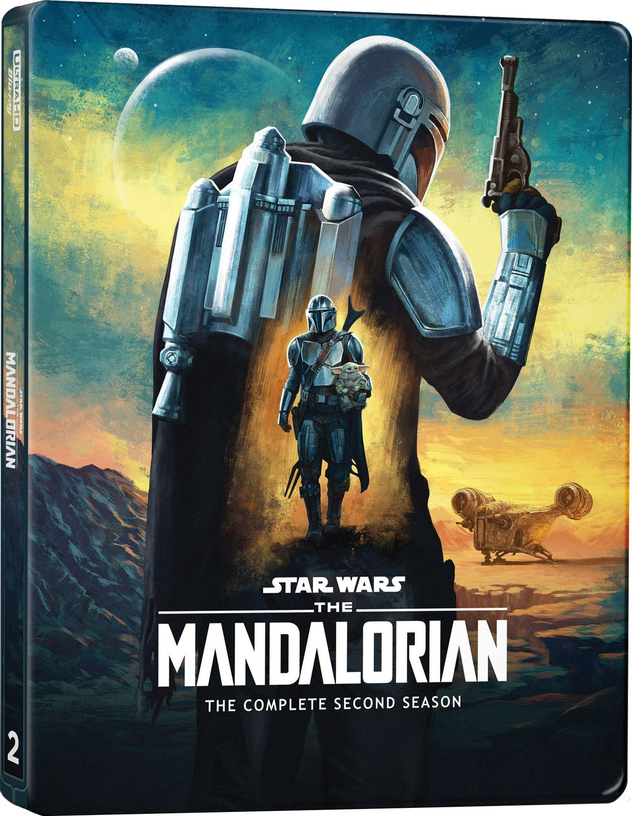 The Mandalorian 4K UHD Blu-ray Slip Cover