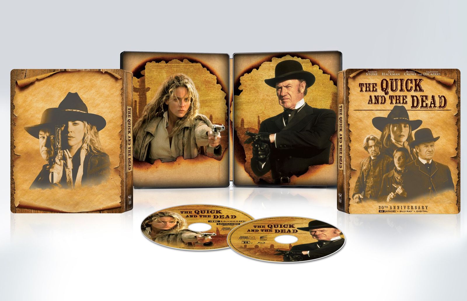 The Quick and the Dead 30th Anniversary 4K SteelBook Arrives Oct 7 - Sony 0 Splash