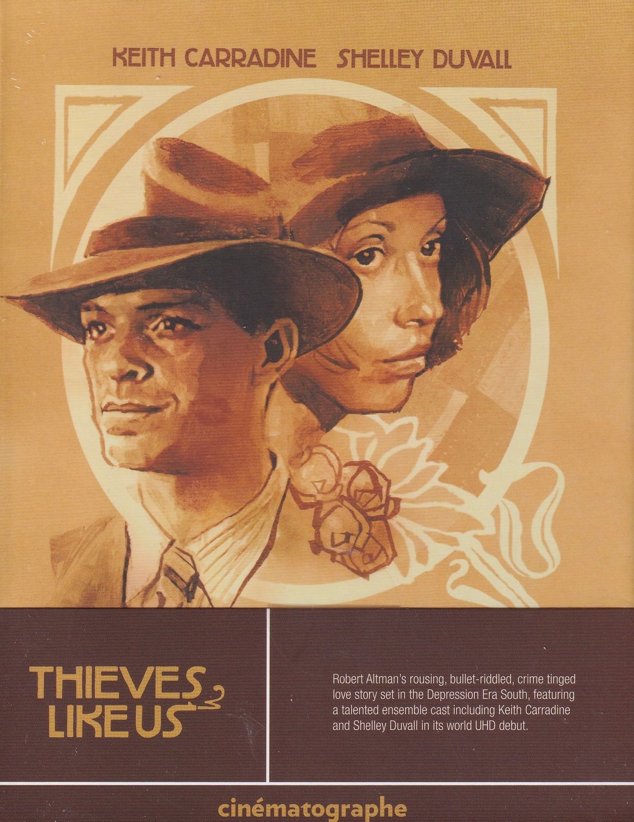 Thieves Like Us 4K UHD Blu-ray Slip Cover