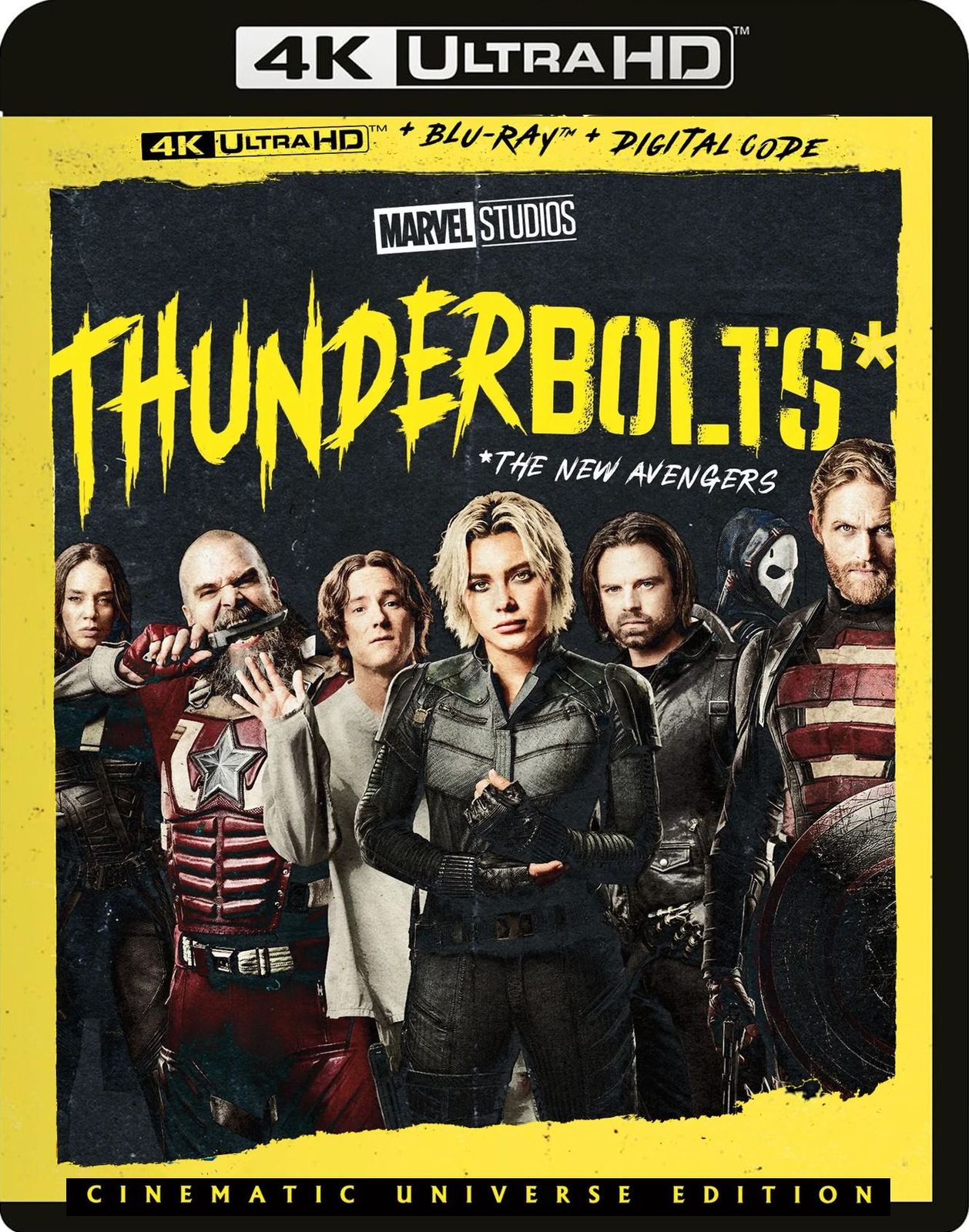 Thunderbolts 4K Blu-ray and Blu-ray Release July 29 1