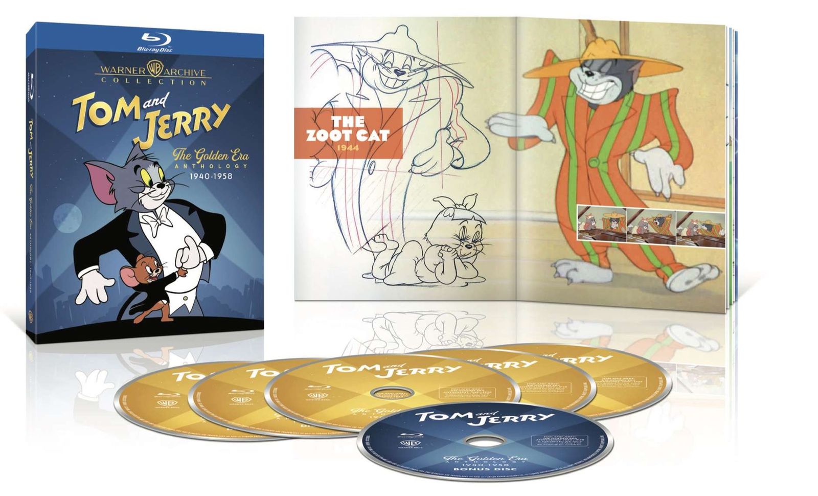 Tom and Jerry: Golden Era Anthology Blu-ray Arrives Dec 9 — Warner Archive 0