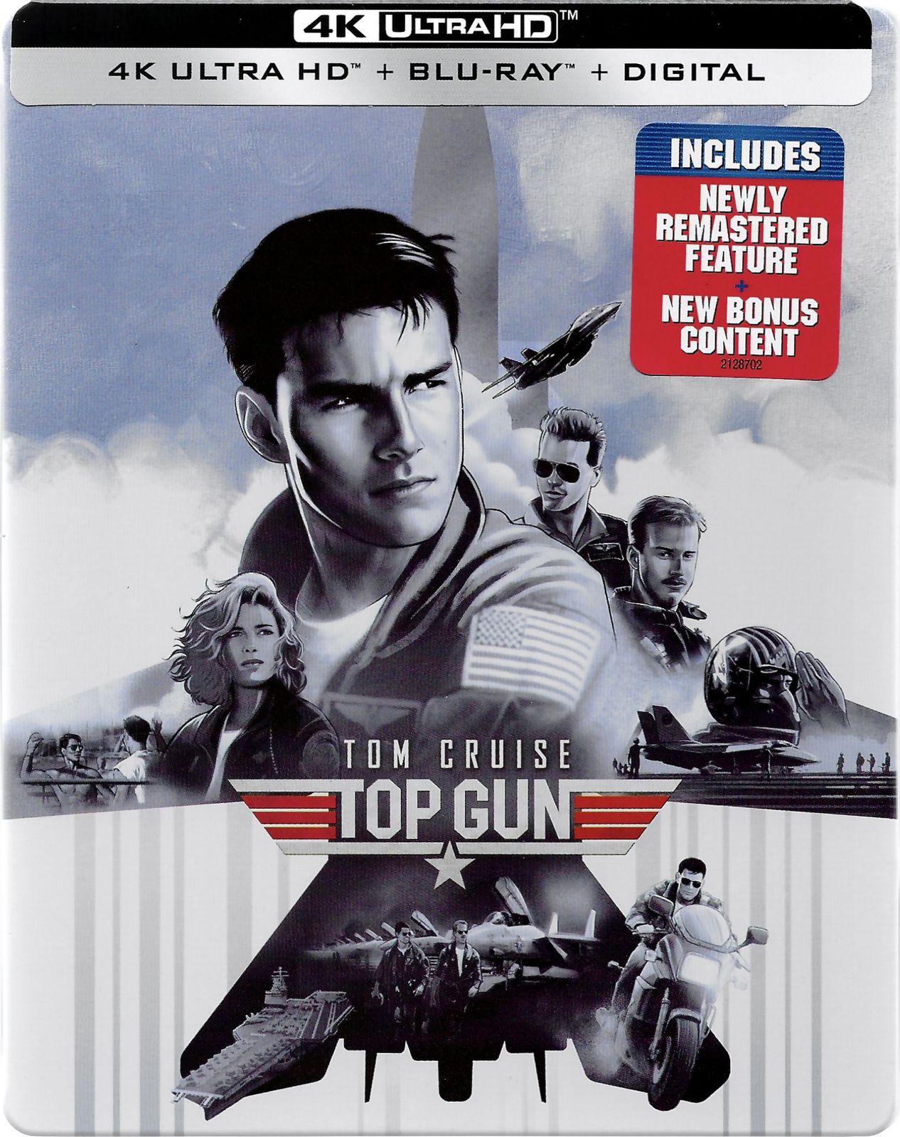 Top Gun 4K UHD Blu-ray Slip Cover