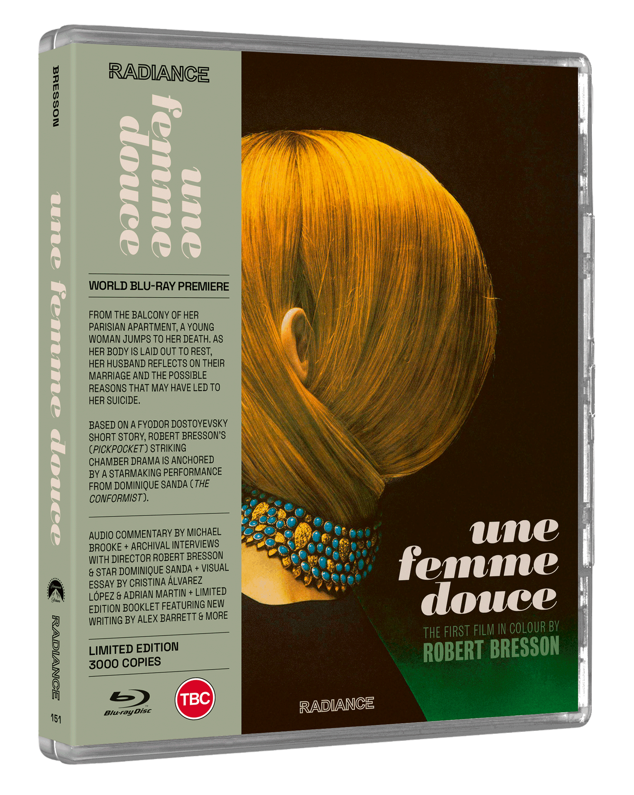 Une femme douce Blu-ray LE Arrives Dec 8 from RAD 1