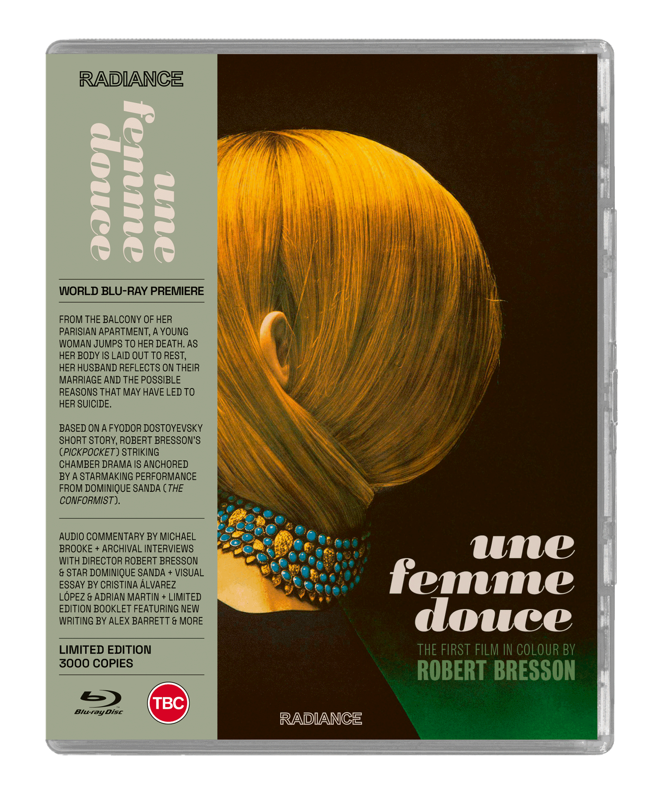 Une femme douce Blu-ray LE Arrives Dec 8 from RAD 1