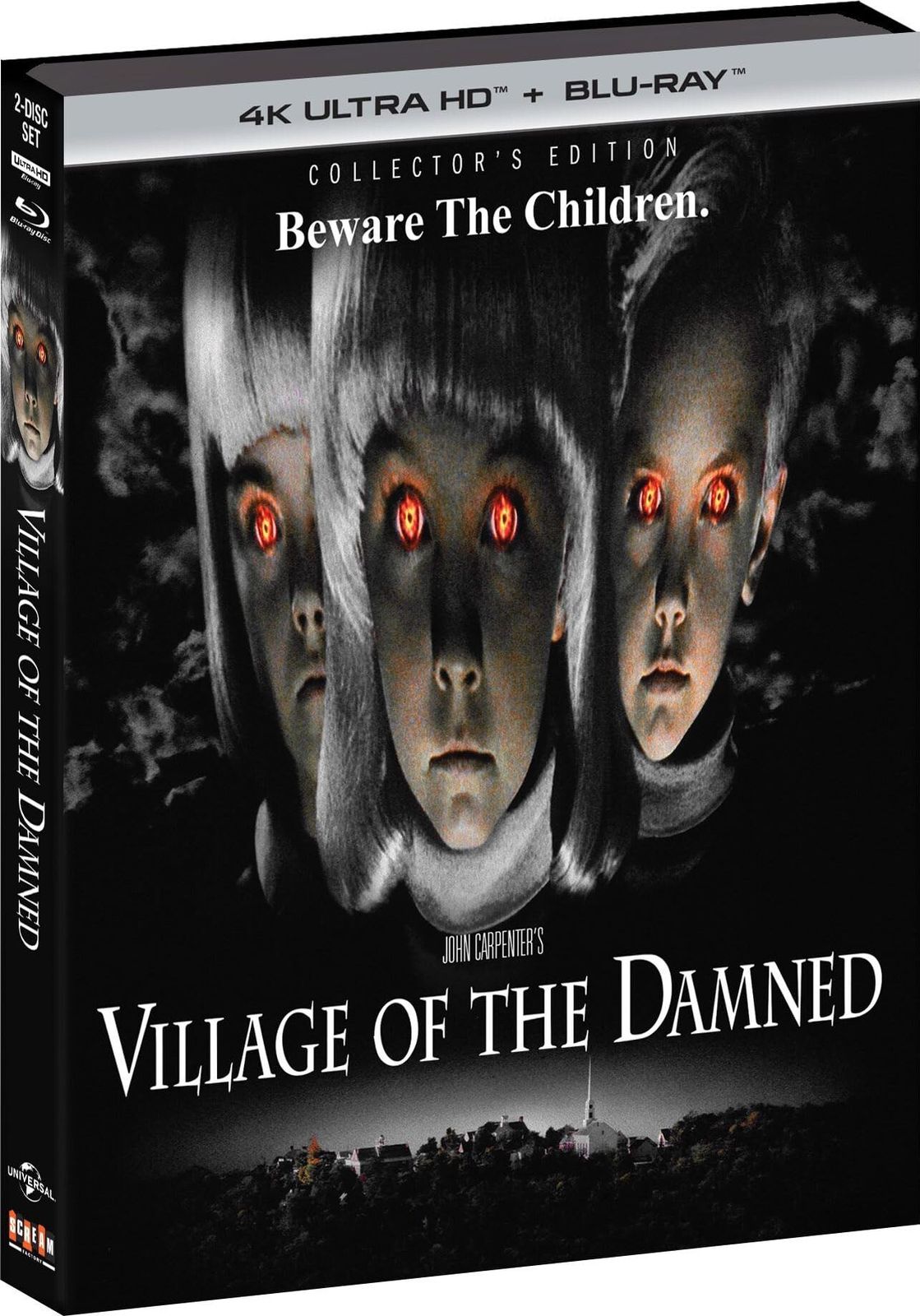 Village of the Damned 4K UHD Blu-ray Overview Cover