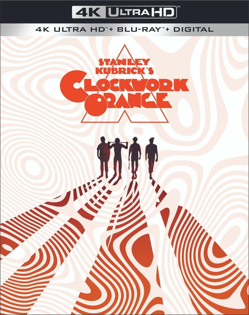 A Clockwork Orange 4K UHD Blu-ray Slip Cover