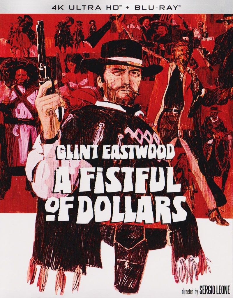 A Fistful of Dollars 4K UHD Blu-ray Slip Cover