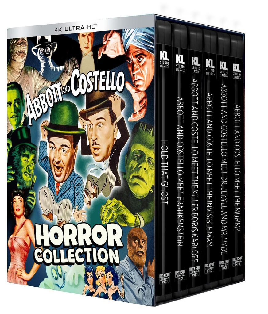 Abbott & Costello Horror Collection Haunts 4K Blu-ray Soon! | News