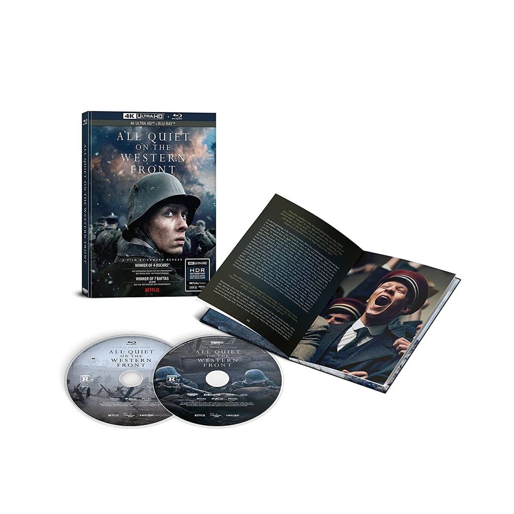 All Quiet on the Western Front 4K UHD Blu-ray Overview Cover