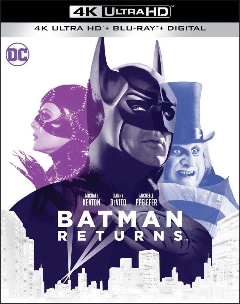 Batman Returns 4K UHD Blu-ray Slip Cover