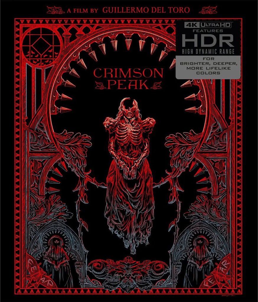 Crimson Peak 4K UHD Blu-ray Front Cover