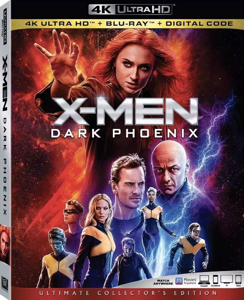 Dark Phoenix 4K UHD Blu-ray Slip Cover