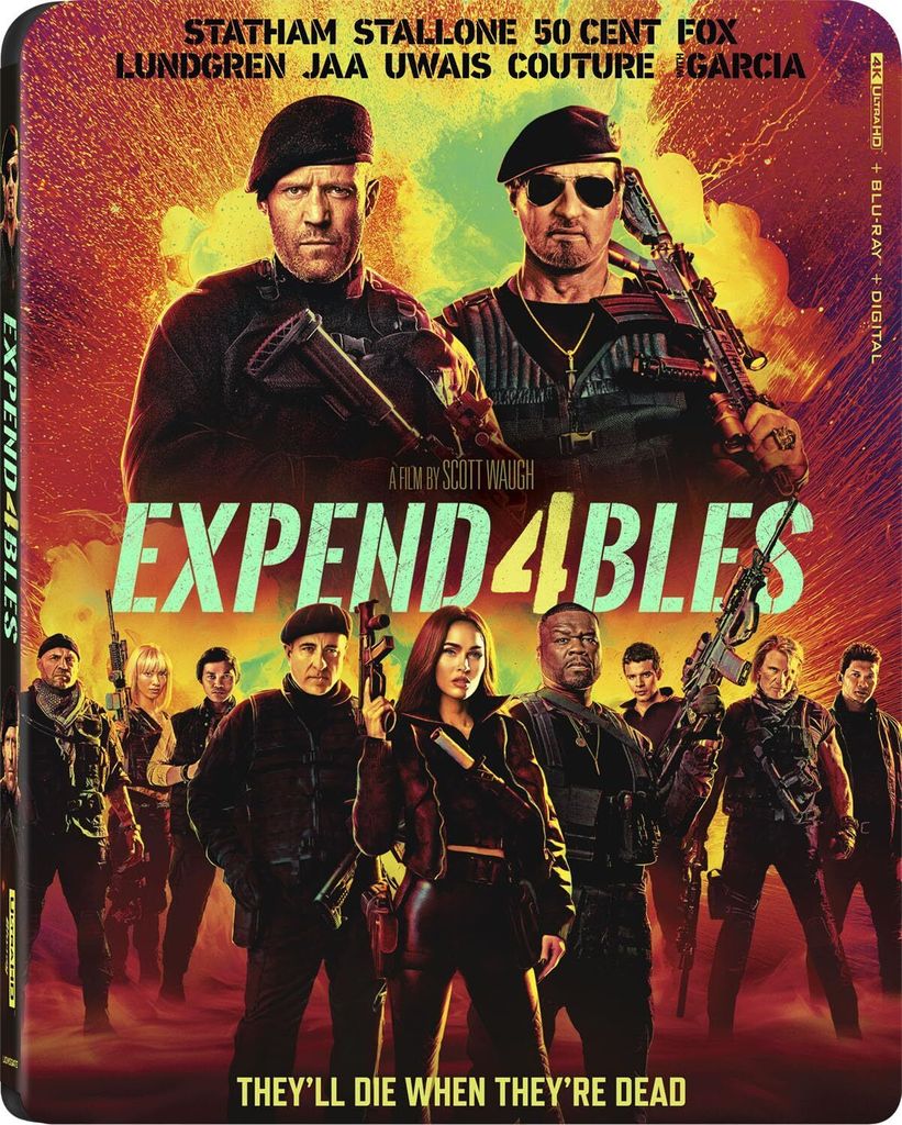 Expend4bles 4K UHD Blu-ray Slip Cover