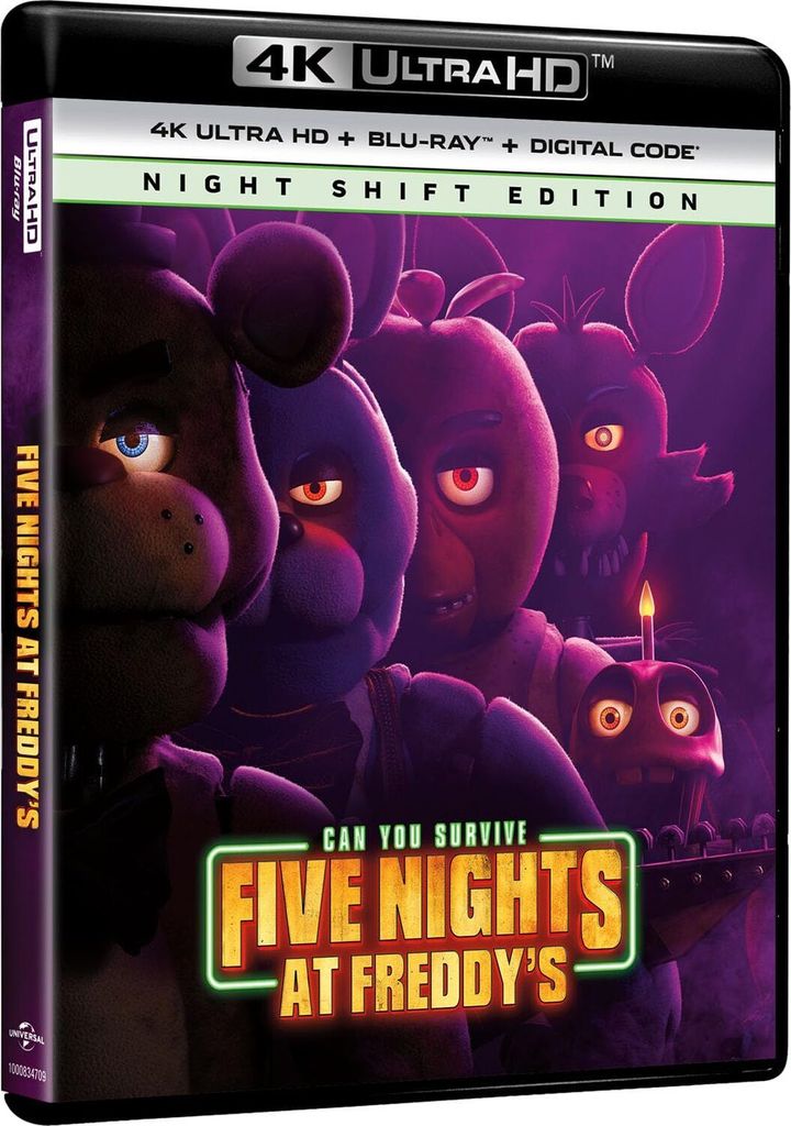 Five Nights at Freddy's 4K UHD Blu-ray Slip Cover