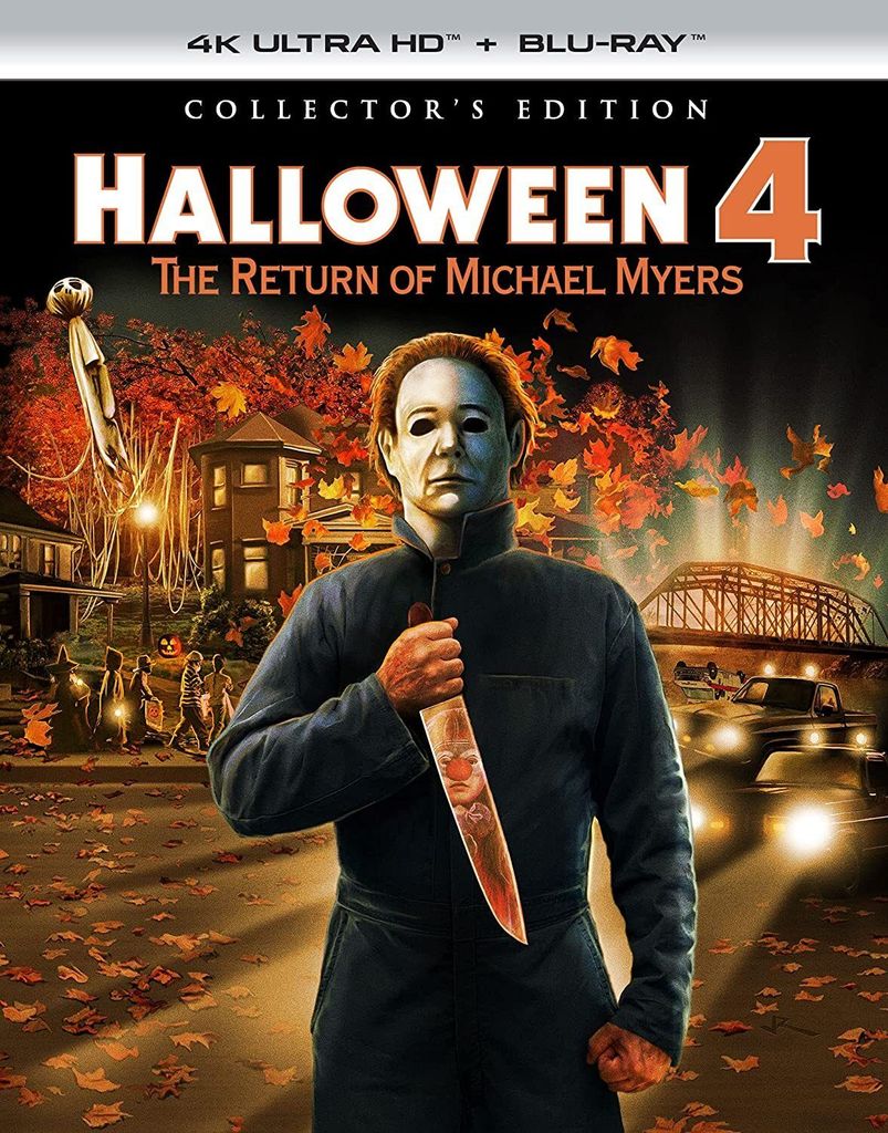 Halloween 4: The Return of Michael Myers 4K UHD Blu-ray Slip Cover