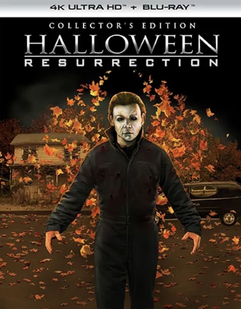 Halloween: Resurrection 4K UHD Blu-ray Slip Cover