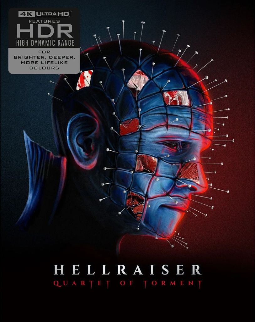 Hellraiser: Quartet of Torment 4K UHD Blu-ray Front Cover