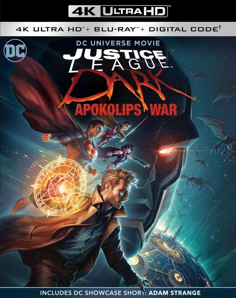 Justice League Dark: Apokolips War 4K UHD Blu-ray Slip Cover