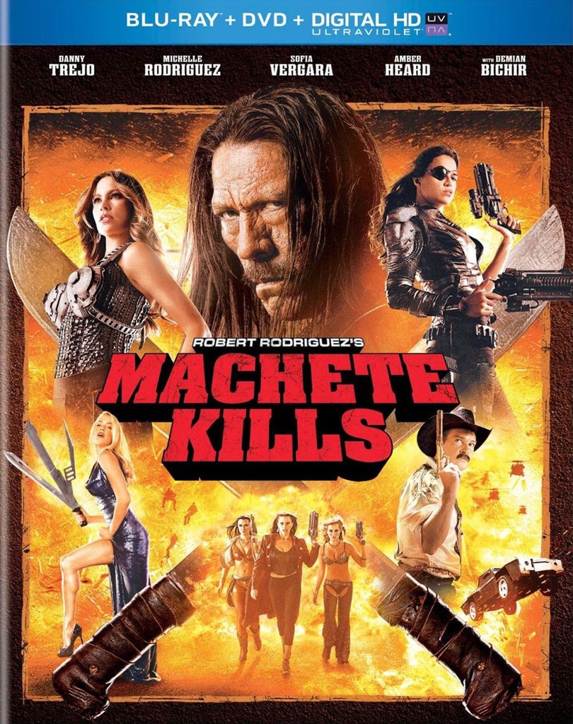 Machete Kills Blu-ray Slip Cover