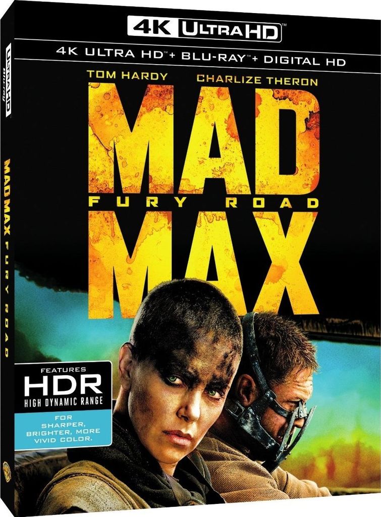 Mad Max: Fury Road 4K UHD Blu-ray Slip Cover