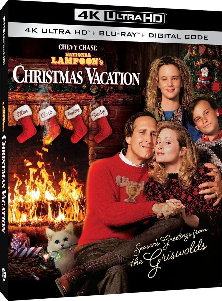 National Lampoon's Christmas Vacation 4K UHD Blu-ray Slip Cover