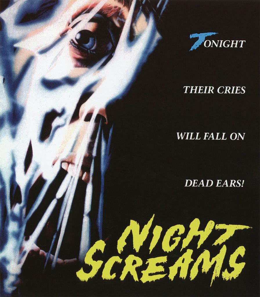 Night Screams 4K UHD Blu-ray Slip Cover