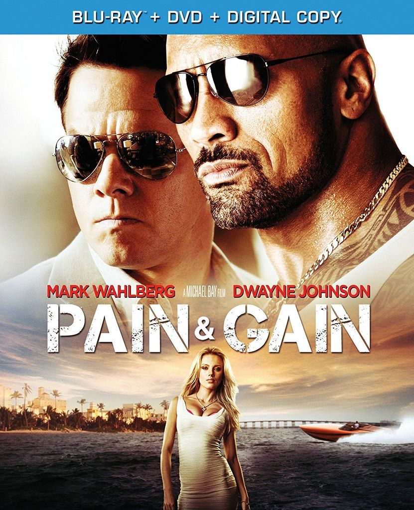 Pain & Gain Blu-ray Slip Cover