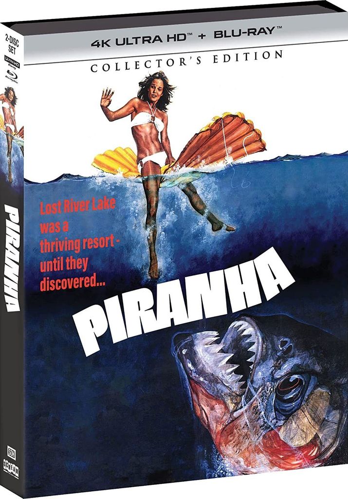 Piranha 4K UHD Blu-ray Slip Cover