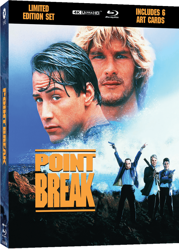 Point Break & Rain Man 4K Blu-rays Arrive Aug 28 from Via Vision 1