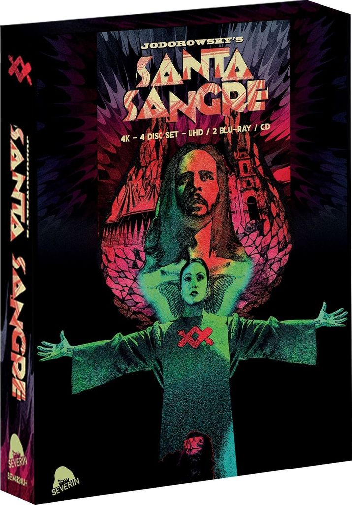 Santa Sangre 4K UHD Blu-ray Slip Cover