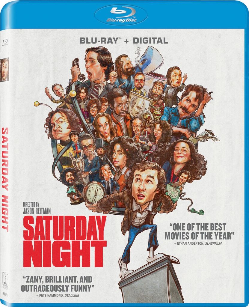 Saturday Night Blu-ray Front Cover