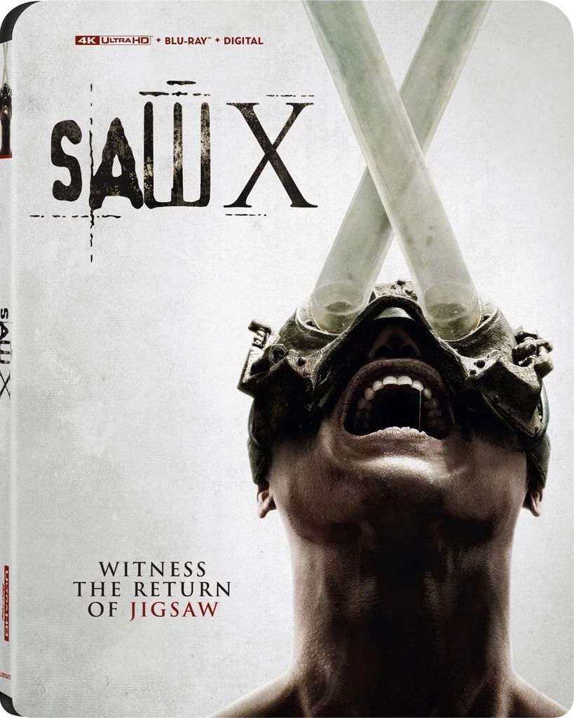 Saw X 4K UHD Blu-ray Slip Cover