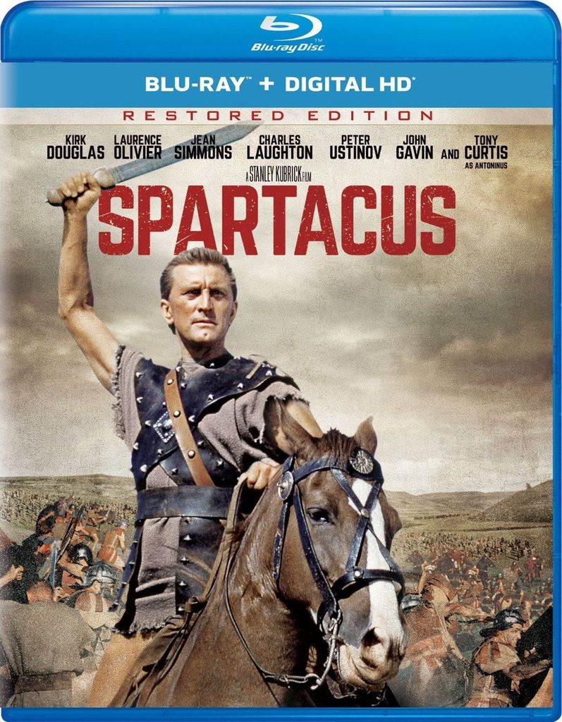 Spartacus Blu-ray Front Cover