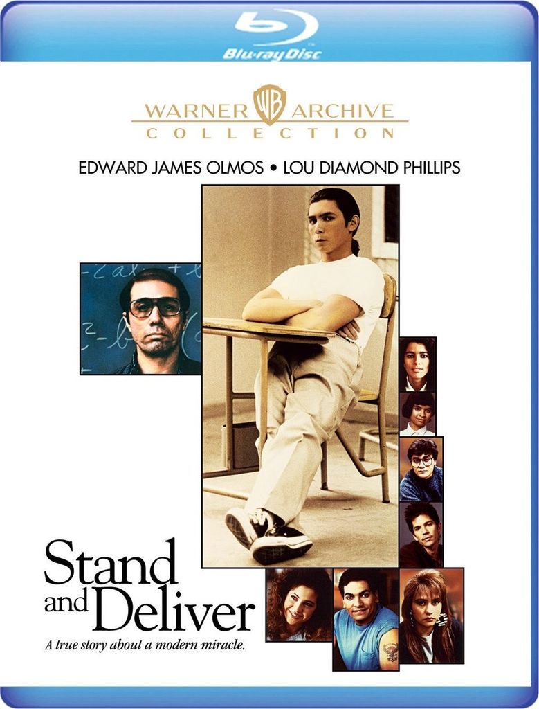 Stand and Deliver Blu-ray Front Cover