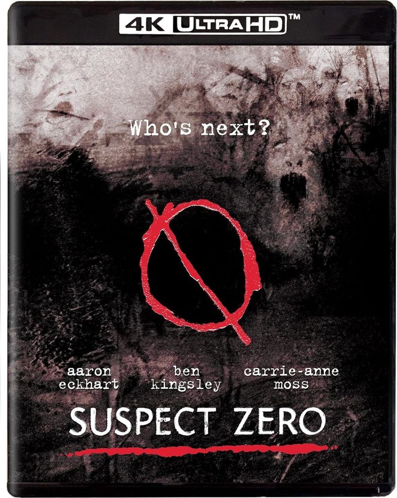 Suspect Zero 4K UHD Blu-ray Slip Cover