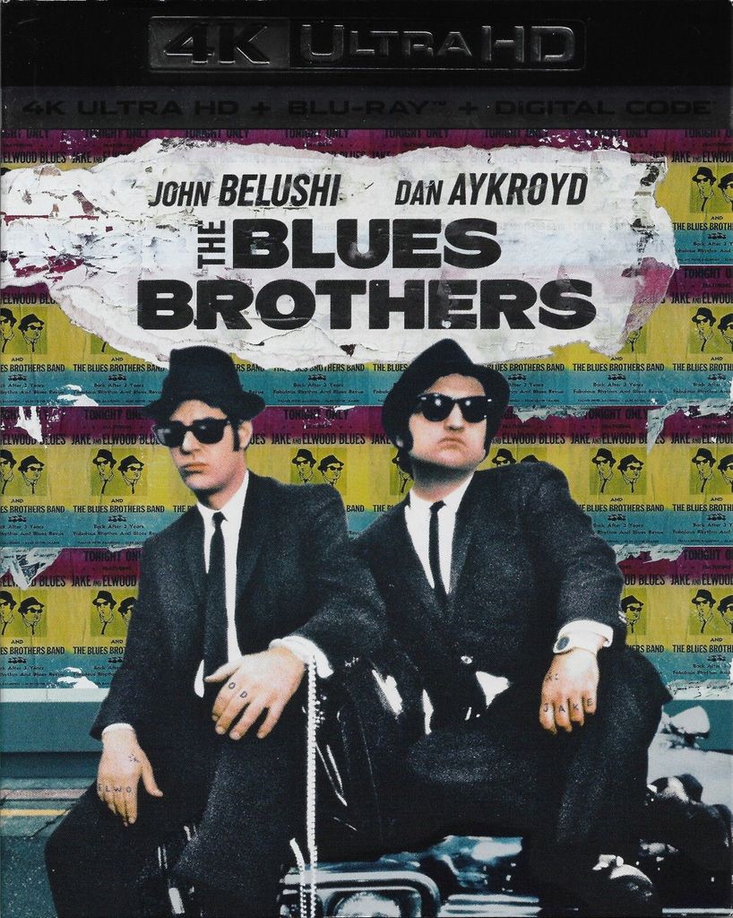 The Blues Brothers 4K UHD Blu-ray Slip Cover