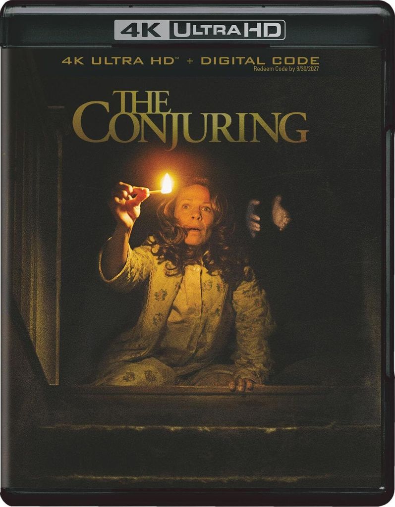 The Conjuring 4K UHD Blu-ray Front