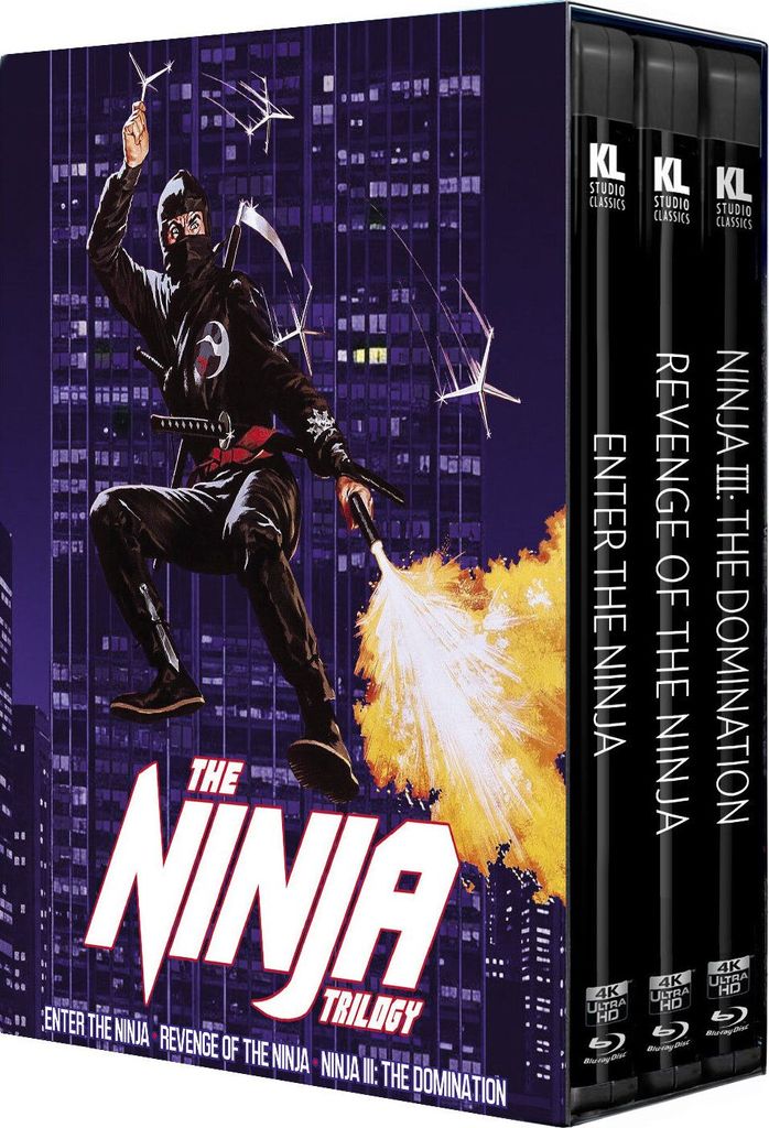 The Ninja Trilogy 4K Blu-ray Box Set Arrives Nov 18 from Kino Lorber 0